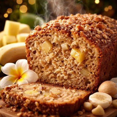 Image of Sheraton Maui Macadamia Nut Pineapple Banana Bread