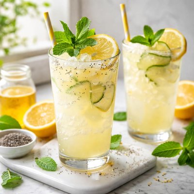 Image of Sherbat Lemon Drink Cooler