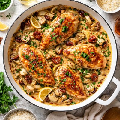 Image of Sherried Artichoke Chicken