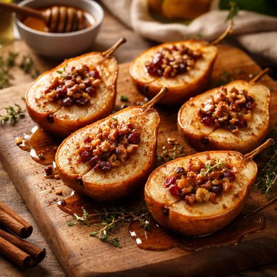 Image of Sherry Baked Pears