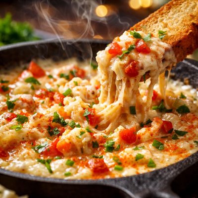 Image of Sherry Crabmeat Fondue