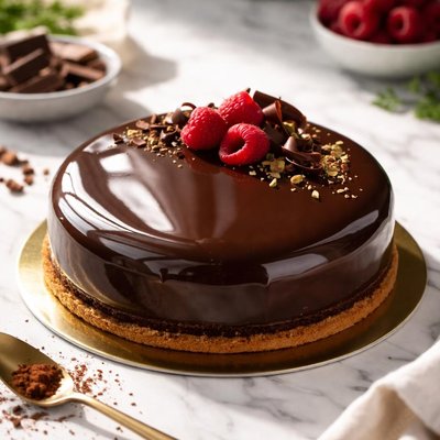 Image of Shiny Chocolate Glaze
