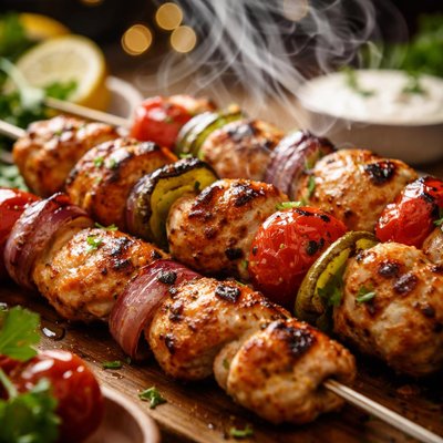 Image of Shish Taouk Chicken Kebab Recipe