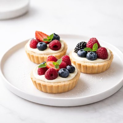 Image of Shortbread Fruit Tartlets