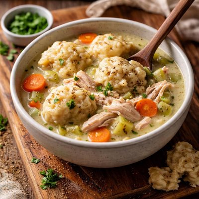 Image of Shortcut Chicken and Dumplings