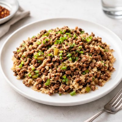 Image of Shortcut Dirty Rice or Rice Dressing for Non Southerners