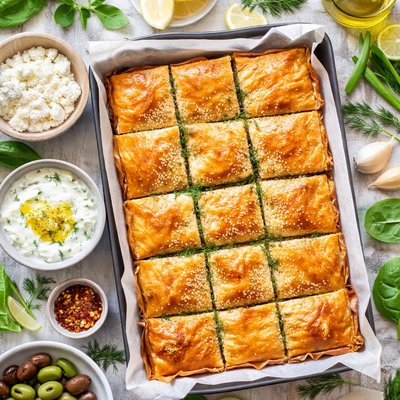 Image of Shortcut Spanakopita