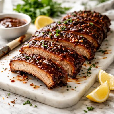 Image of Should Be Illegal Oven Bbq Ribs