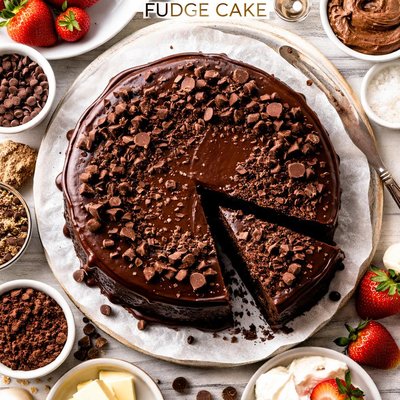 Image of Should Be Sinful Triple Chocolate Fudge Cake