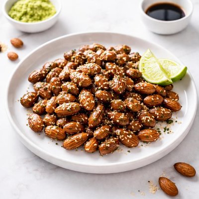 Image of Shoyu Wasabi Roasted Almonds
