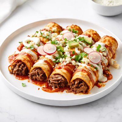 Image of Shredded Beef Enchiladas