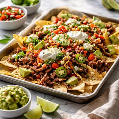 Image of Shredded Beef Nachos