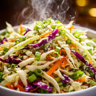Image of Whole30 Shredded Cabbage Salad