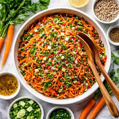 Image of Vegan Shredded Carrot Salad