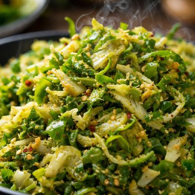 Image of Shredded Herbed Brussels Sprouts