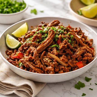Image of Shredded Marinated Flank Steak Carne Desmechada