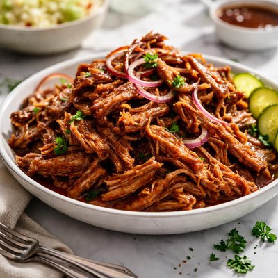 Image of Shredded Pork Pulled Pork Bbq