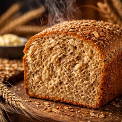 Image of Shredded Wheat Bread Machine Loaf