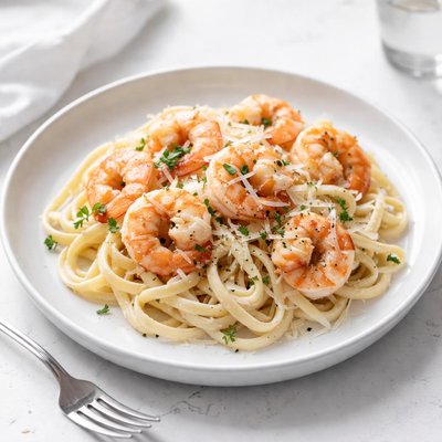 Image of Shrimp Alfredo by Maggie