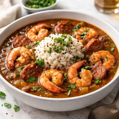 Image of Shrimp and Andouille Gumbo