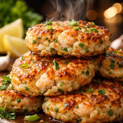 Image of Shrimp and Cheddar Patties