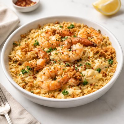 Image of Shrimp and Crab Casserole