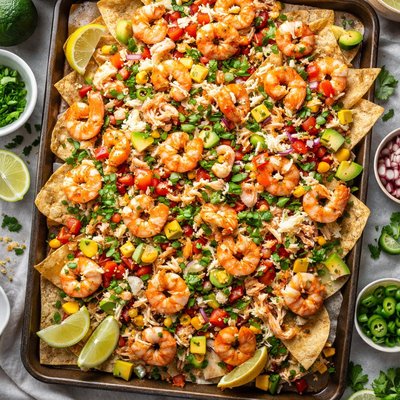 Image of Shrimp and Crab Nachos