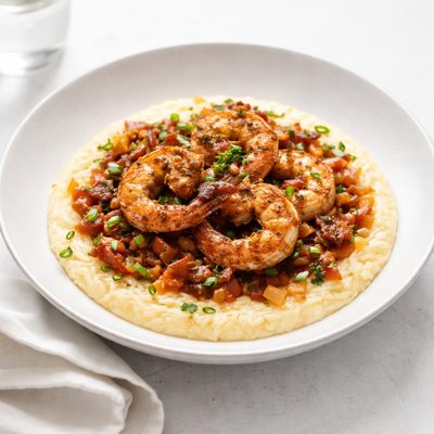 Image of Shrimp and Grits Southern Style