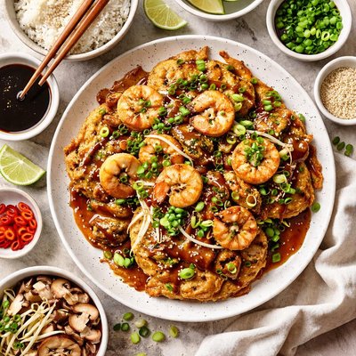 Image of Shrimp and Mushroom Egg Foo Young Better Than Take Out