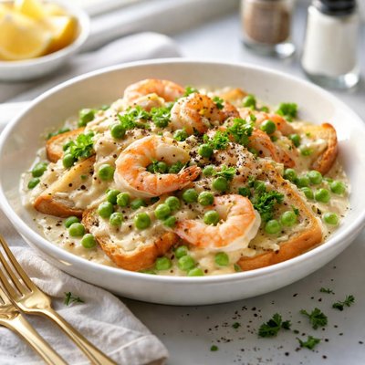 Image of Shrimp and Pea Wiggle