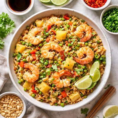 Image of Shrimp and Pineapple Fried Rice