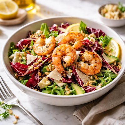 Image of Shrimp and Radicchio Salad