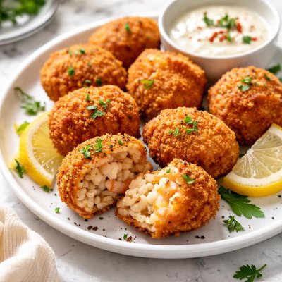 Image of Shrimp and Rice Croquettes
