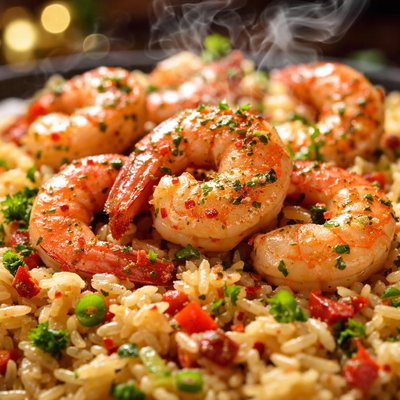 Image of Shrimp and Rice Dish