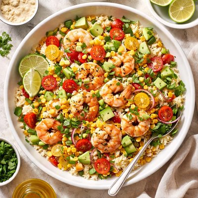 Image of Shrimp and Rice Salad
