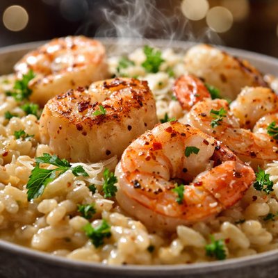 Image of Shrimp and Scallop Risotto