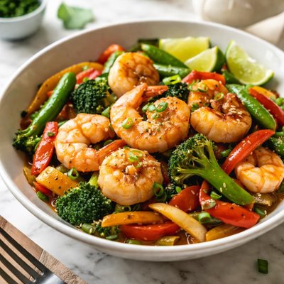 Image of Shrimp and Scallop Stir Fry
