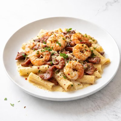 Image of Shrimp and Tasso Pasta