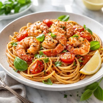 Image of Shrimp and Tomato Pasta