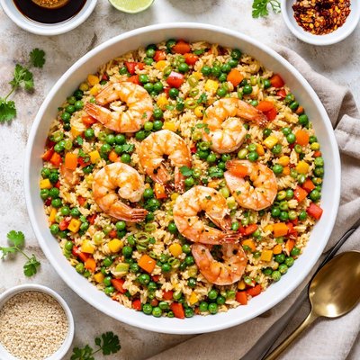Image of Shrimp and Vegetable Fried Rice