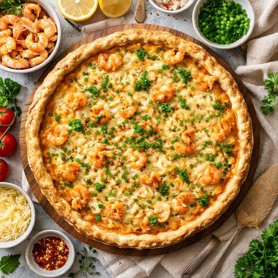 Image of Shrimp Au Gratin Quiche Rsc