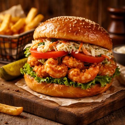 Image of Shrimp Burger