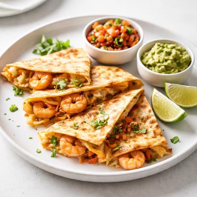 Image of Shrimp Camarones Quesadillas