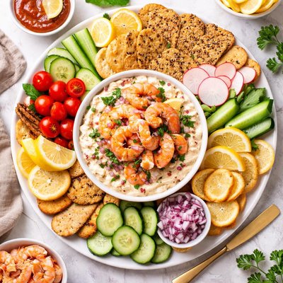 Image of Shrimp Cocktail Cracker Spread