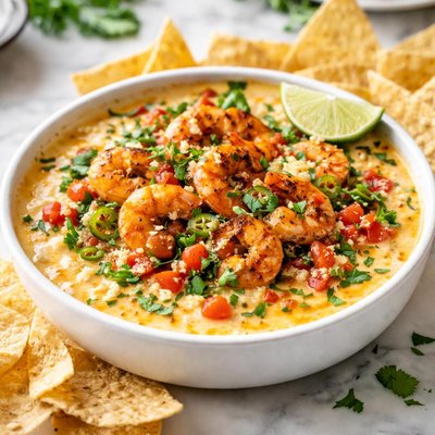 Image of Shrimp Con Queso Dip