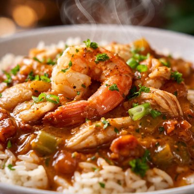 Image of Shrimp Crab Etouffee