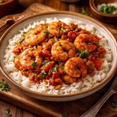 Image of Shrimp Creole Over Rice
