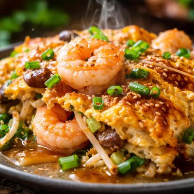Image of Shrimp Egg Foo Yong Low Carb and Low Fat