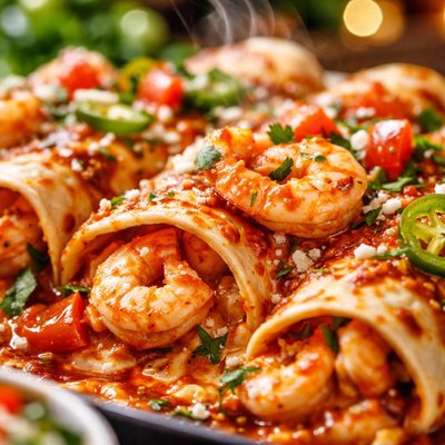 Image of Shrimp Enchiladas