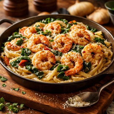 Image of Shrimp Florentine